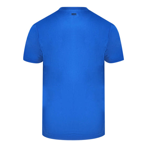 Diesel Mens T-Diamantik-New 8II T-Shirt Blue